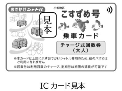 小雀バスより「敬老パスでの乗車方法」